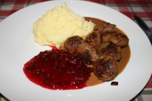 Köttbullar och mos