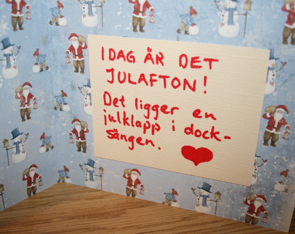 Idag är det julafton