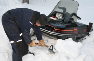 Fastkörd skoter