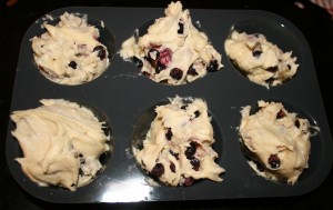 Ogräddade muffins