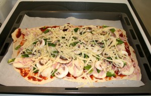 Hemmagjord pizza