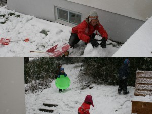 Snögubbetillverkning