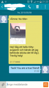 Hello Kitty avgasrör